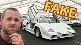 WORLDS WILDEST FAKE LAMBORGHINI COUNTACH 😳 [upl. by Gibbon]