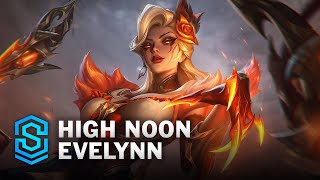 High Noon Evelynn Skin Spotlight  League of Legends [upl. by Malarkey]