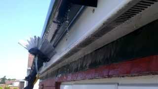 Fascia Soffit and Gutter Cleaning  How to clean Fascia Soffits and Gutters [upl. by Codel202]