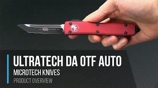 Microtech Ultratech Contoured DA OTF Automatic Knife Overview [upl. by Nett]