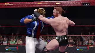 WWE 2K24 Blayze Fight Club  Sheamus vs Tekkens King Lights Outs Ai Full Match [upl. by Ibloc]