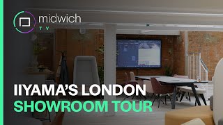 iiyamas London Showroom Tour  Eco Monitor Range Overview [upl. by Nade389]