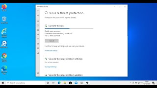 Windows 10  Windows Defender How To Scan For Viruses [upl. by Ulyram]