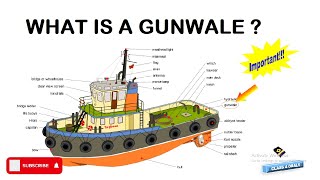 What is a Gunwale on Ship  Important for MEO Class IV Orals  Ship Construction Gunwale COSCPOOL [upl. by Nich]