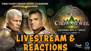 CROWN JEWEL 2024 LIVESTREAM AND REACTIONS [upl. by Madaih]