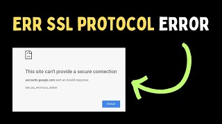 How To Fix The ERRSSLPROTOCOLERROR in Windows 11 [upl. by Epuladaug32]