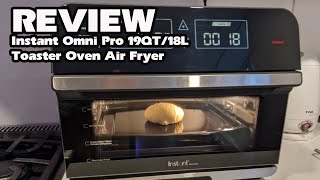 Instant Omni Pro 19QT18L Toaster Oven Air Fryer reviewgelisa [upl. by Seravaj]