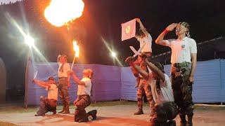 GORKHA RIFLES Khukuri dance amp nepathya bands performance in short time preparation 🫡🫡 [upl. by Boucher]