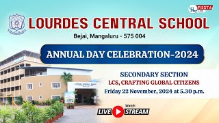 LOURDES CENTRAL SCHOOL  Annual Day Celebration  Day  2 [upl. by Naillimxam]