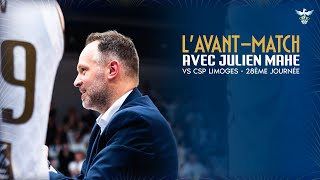 LAVANTMATCH  Julien Mahé  Limoges  SQBB [upl. by Ecinereb]