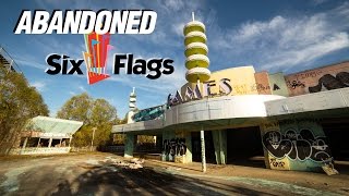 Exploring an Abandoned Theme Park Six Flags New Orleans 🎢 Part 2 [upl. by Ahsitul296]