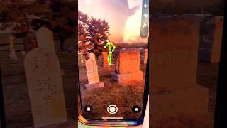 Spirit scene dwelling over a relatives tombstone ghosts [upl. by Adnorehs751]