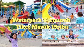 Kolam Renang HTM Rp15Ribu Bonus Es Krim di Darmawangsa Bekasi [upl. by Asiruam]