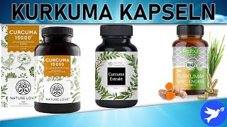 ᐅ Kurkuma Kapseln Test 2023  Die besten Kurkuma Kapseln vorgestellt [upl. by Jamnes]