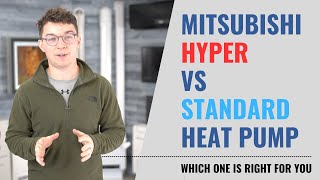 Mitsubishi Standard vs Hyper Heat Pump Systems Which One is Right for You [upl. by Chuipek]