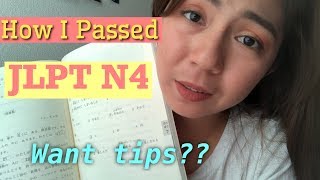 How I Passed JLPT N4  Tips and Strategy Revealed [upl. by Rajewski66]