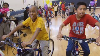 Watch These Children in Need Get Surprised With Free Bicycles [upl. by Erait425]