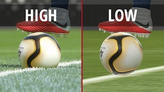 PES 2019  HIGH vs LOW COMPARAISON GRAPHISMES  FRAMERATE PC 1080p [upl. by Cates]