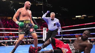 Tyson Fury vs Deontay Wilder 3  One of the best heavyweight fights of all time With rocky music [upl. by Nevi]