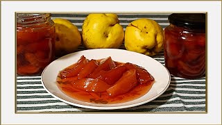 MEMBRILLOS EN ALMÍBAR Prepara esta receta y tendrás este color tan bonito 😍👌🤤 [upl. by Mercado]