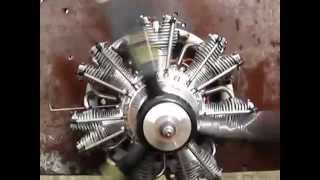 Moteur EVOLUTION Radial 777cc au banc [upl. by Mick]