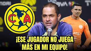 JARDINE SENTENCIA MALAGÓN NO JUEGA MÁS conmigo  CRISIS en las ÁGUILAS  noticias club america [upl. by Willms447]