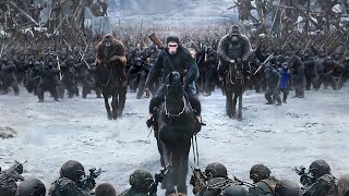 Planet of the Apes Part 3 Explained in Hindi before Kingdom of the Planet of the Apes [upl. by Kronick551]