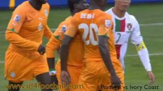 Portugal vs Ivory Coast [upl. by Plafker]