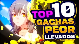 🗑️¡TOP 10 JUEGOS GACHA PEOR LLEVADOS [upl. by Spencer]