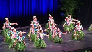 Hālau Hula O Hokulani Auana  2018 Queen Liliuokalani Keiki Hula Competition [upl. by Galer]