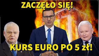 NBP ZAWALI KURS EURO DO 7 ZŁ i WEJDZIEMY DO STEFY EURO [upl. by Pedro374]