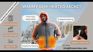 Warmy Gen1 Battery Heated Jacket [upl. by Redliw642]