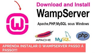 APRENDA COMO INSTALAR WAMPSERVER PASSO A PASSO RÁPIDO E FÁCIL [upl. by Yk971]