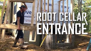 Root cellar entrance framing  E145 [upl. by Mcgregor]