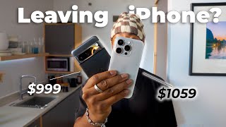 Google Pixel 8 Pro vs iPhone 15 Pro  The Ugly Truth [upl. by Eeleimaj]