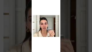 how to use gua sha by Kendall Jenner selfcare kendalljenner foryou selfrepect beauty guasha [upl. by Iahk]