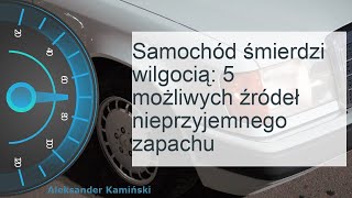 Możliwe źródła zapachu wilgoci w samochodzie [upl. by Anielram]