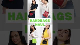 MYNTRA HANDBAGS SALE HAUL  HUGE HANDBAG COLLECTION DeepikaLookbook handbags myntrafinds [upl. by Eleonore]