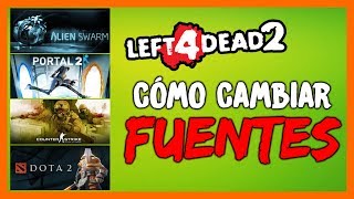 FUENTES PARA LEFT 4 DEAD 2  TUTORIAL DE L4D2 en Español [upl. by Mont]