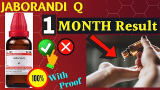 Jaborandi Q Review  Jaborandi Oil Result  गंजापन और बालों का झड़ना [upl. by Ahteres]