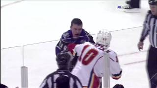 Brian McGrattan vs Raitis Ivanans Dec 7 2009 [upl. by Eirehc]