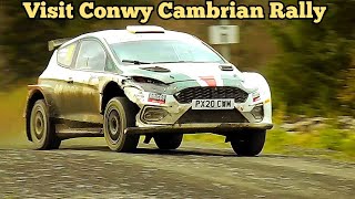 Cambrian Rally 2024 with Stig Blomqvist [upl. by Pudens]