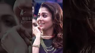 Nayanthara💞Yaarum paarkamal ennai paarkiren🥰Galatta crown awards nayanthara video❤ [upl. by Lleruj]