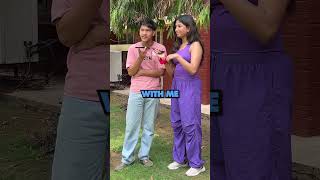 GIRLFRIEND CAUGHT CHEATING WITH BEST FRIEND  🎀🍒💍Daring Strangers To BreakUp 😍🎀  ♥Aashna Unnie♥ [upl. by Annabal]