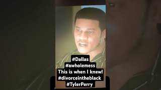 Dallas was tripping divorceintheblack Tylerperry [upl. by Yelnahs648]