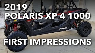 2019 Polaris RZR XP 4 1000 Black Pearl First Impressions  SXS Guys [upl. by Jemimah341]