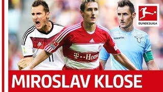 Miroslav Klose  Bundesligas Greatest  FIFA World Cup AllTime Record Goalscorer [upl. by Enohpesrep]