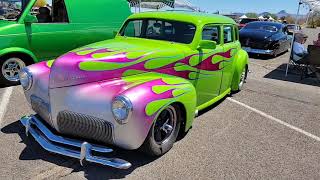 Rockabilly Reunion 2021 Lake Havasu City Friday 1 Hot Rods Rat Rods Classic Cars [upl. by Nagirrek790]