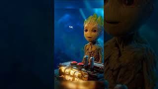 Baby Groot And Rocket in Funny Scene marvel groot avengers spiderman shorts [upl. by Ettereve25]