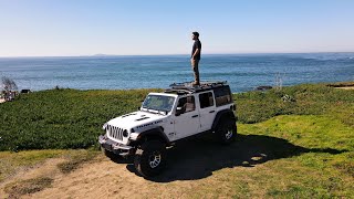 Jeep JL Standard Roof Rack Installation [upl. by Heda]